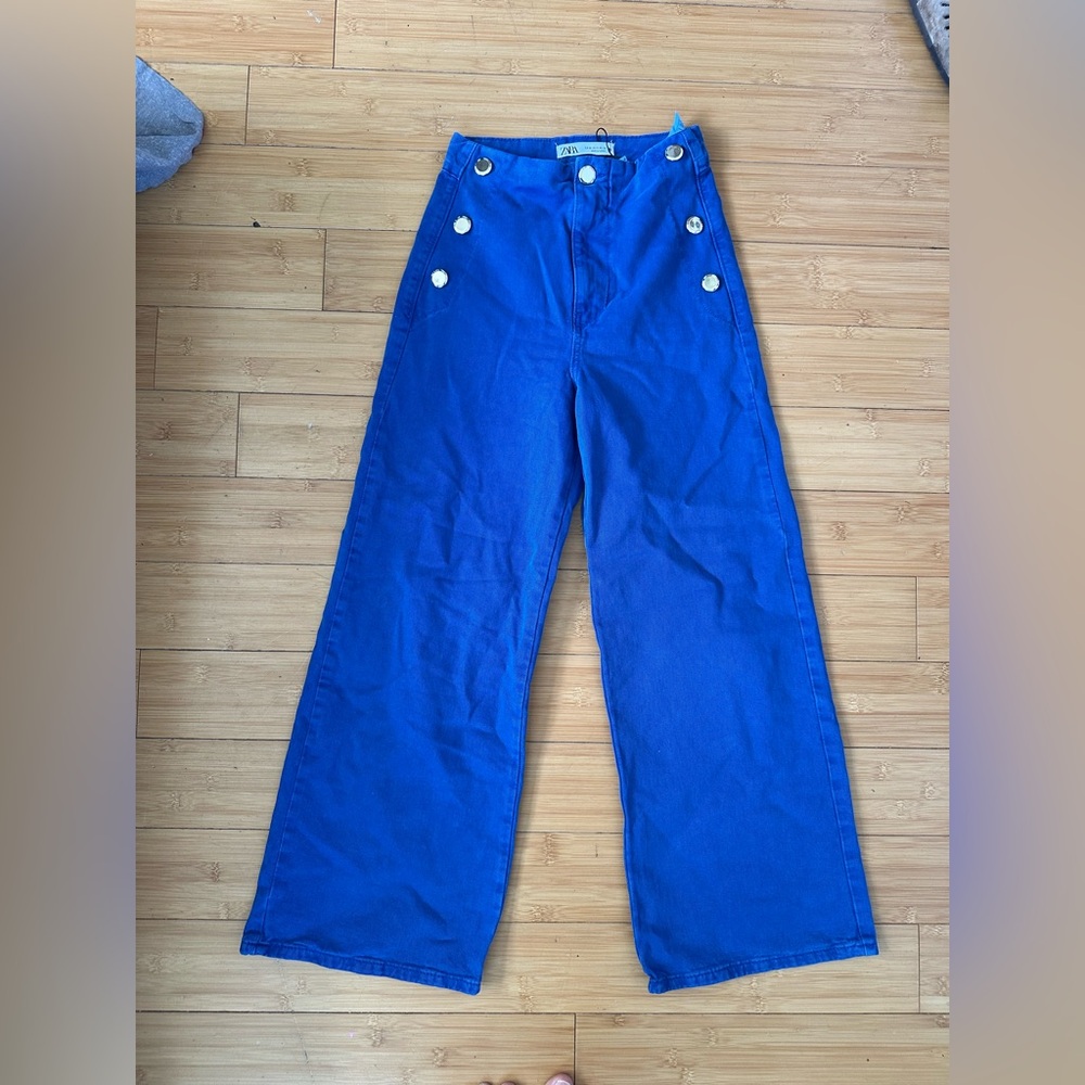 NWT Zara Denim Blue Jeans